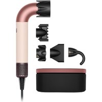 Dyson HD17 Supersonic r Straight+Wavy (с переходником на евровилку, керамический розовый/розовое золото)