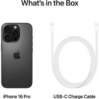 Apple iPhone 16 Pro Dual eSim 512GB (черный титан) Image #7