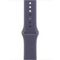 Apple Watch Series 11 46 мм (алюминиевый корпус, серебристый/фиолетовый туман, спортивный силиконовый ремешок S/M) Image #3