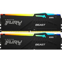 Kingston FURY Beast RGB 2x16ГБ DDR5 6800МГц KF568C34BBEAK2-32