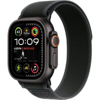 Apple Watch Ultra 2 LTE 49 мм (титановый корпус, черный/черный, нейлоновый ремешок S/M)